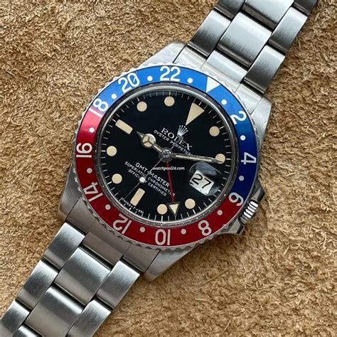 rolex gmt master bezel for sale|rolex gmt master pepsi 1675.